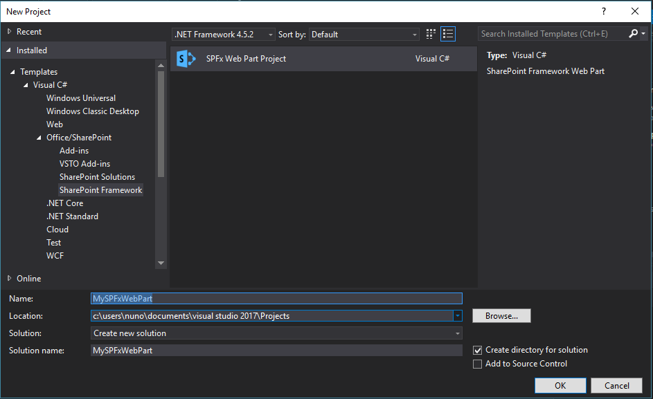 spfx extension start